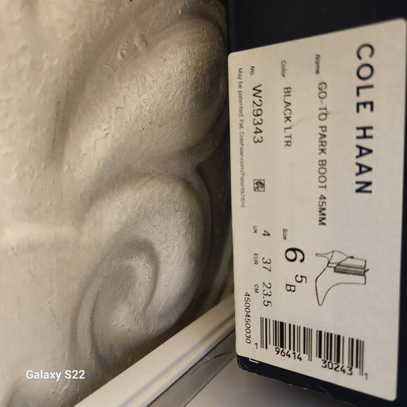 Cole Haan "Go to Park" Pointed Toe Dress Booties. Leather. NIB. Size 6.5 - Picture 3 of 10